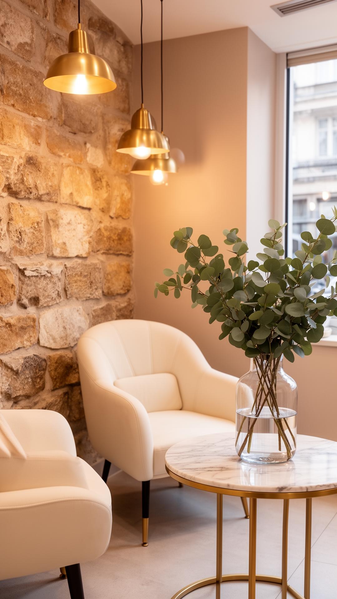 Уютна зона за изчакване в Nails Room